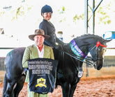 Trophy Rug - Navy with Navy Bindings